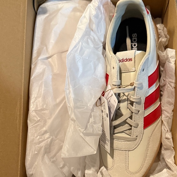 adidas Other - Adidas Men's Sneakers in White and Red